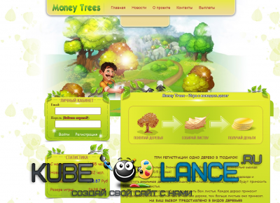 Игра с выводом денег Money-trees